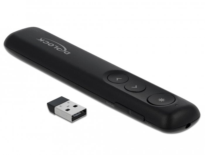 Delock Presentador Láser USB Black
