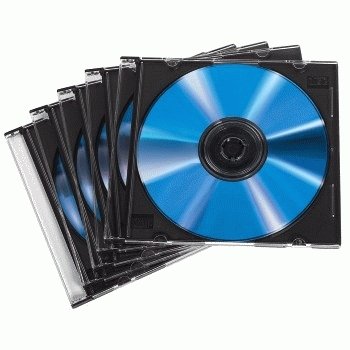 Hama Cd Slim Jewel Case, Pack 50 Pcs 1 Drives Transparent — image 1