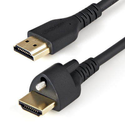 StarTech.com Cable 2M HDMI With Screws Fijación Hdr 4K 60HZ HDMI Cable 2.0 High Speed With Ethernet M/M (HDMM1 — image 1