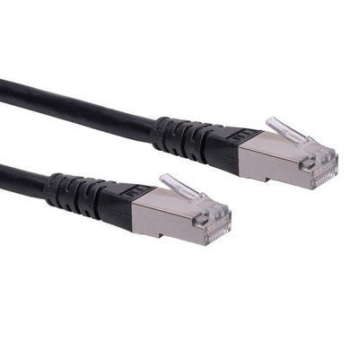 Roline Network Cable KAT.6 Class And S FTP Pimf Black 15M — image 1