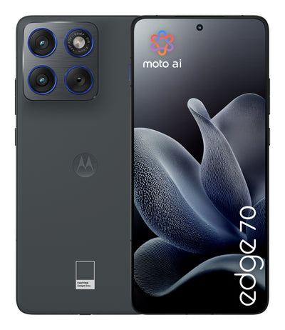 Motorola Smartphone Edge 70 12 + 512GB 6.67 5G Pantone Gadget Grey Ds Tim — image 1