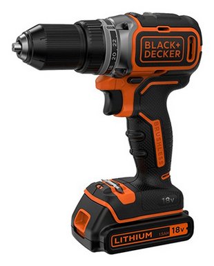 Black + Decker Drill Wireless 18 Voltios BL186K-QW