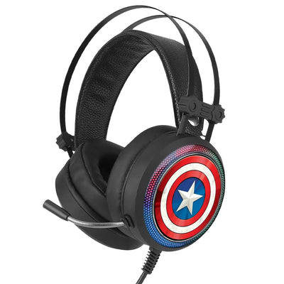 Marvel Headphones Gaming With Microphone Captain America 001 USB — image 1