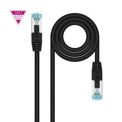 Nanocable Cable Network CAT.7 Lszh SFTP Pimf AWG26 1M - Black — image 1