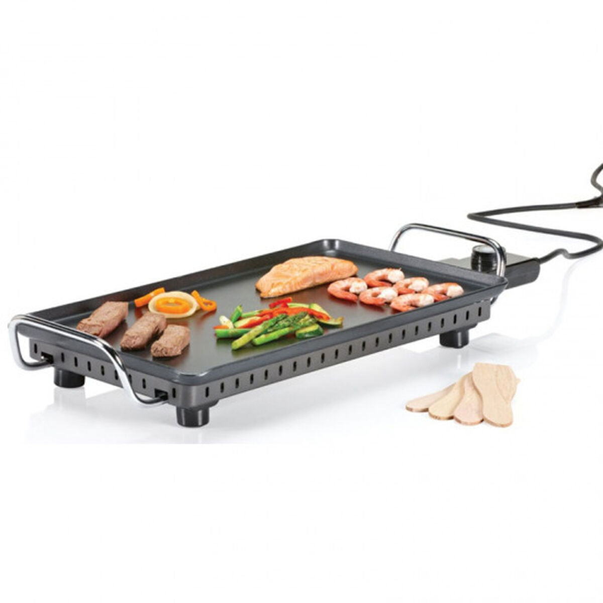 Princess Flat Grill Plate Princess 01.102240.01.005 2500 W Black