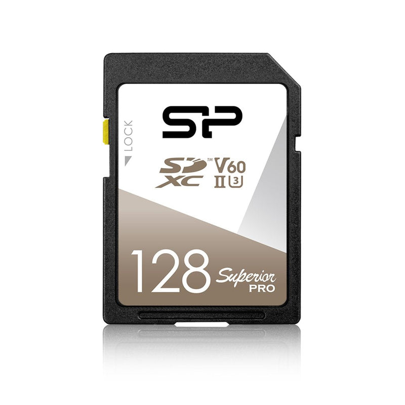 Silicone Power Sd-card 128GB UHS-2 U3 Createpro CR60D CL.10