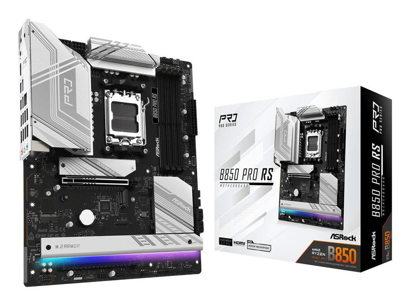 Asrock Motherboard B850 Pro Rs AM5 DDR5 ATX MB