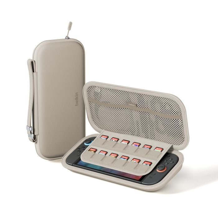 Belkin ENA002HQSA Case For Console Laptop Case Protection Nintendo Poliéster, Terciopelo Arena
