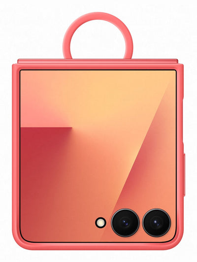Samsung Ring Case (silicone) Fr Galaxy FLIP7 Red — image 1