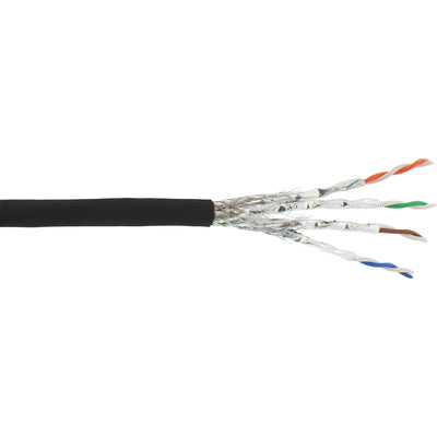 Inline Network Cable S/FTP Pimf CAT.6A Libre Halógenos 500MHZ Black 100M — image 1
