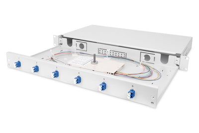 Digitus Box Of Empalme Fibre Optic, Equipada, Lc, OS2 - 1U - 19 — image 1