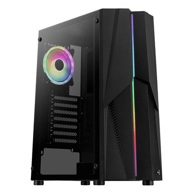 Aerocool PC Case Midi Mecha V2 microATX/ATX/Miniitx Or.n. 1XARGB — image 1