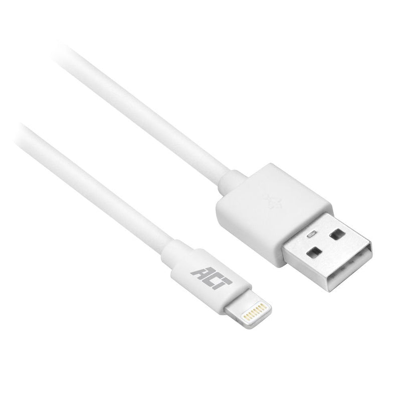 USB 2.0 Charging Data Cable a Male - Lightning Male 1 Meter, Mfi Certified