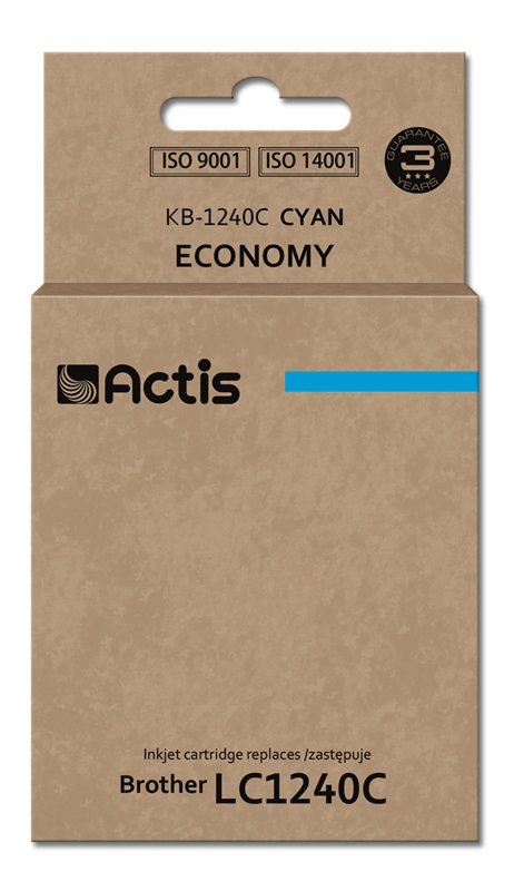Actis Ink KB-1240C Brother LC1240 Cyan — image 1