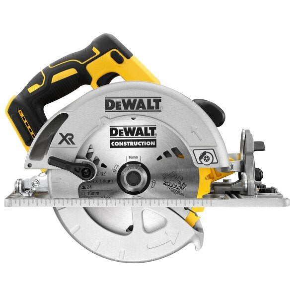 Dewalt Sierra Circular Inalámbrico DCS570N-XJ, 18V, Sin Batería Ni Cargador Amarillo Negro