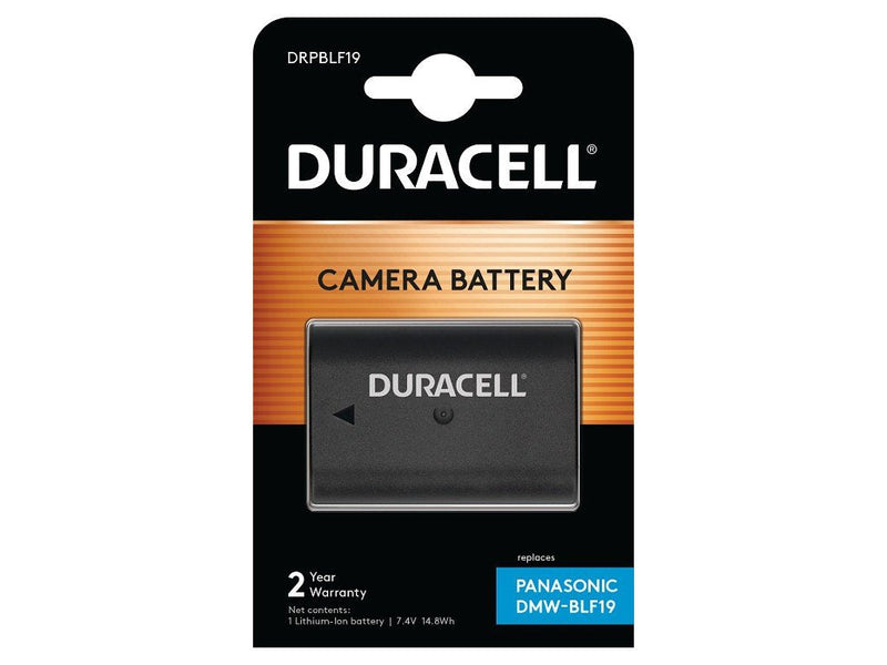Duracell Digital Camera Battery 7.4V 2000MAH Duracell Replacement Panasonic DMW-BLF19 DRPBLF19