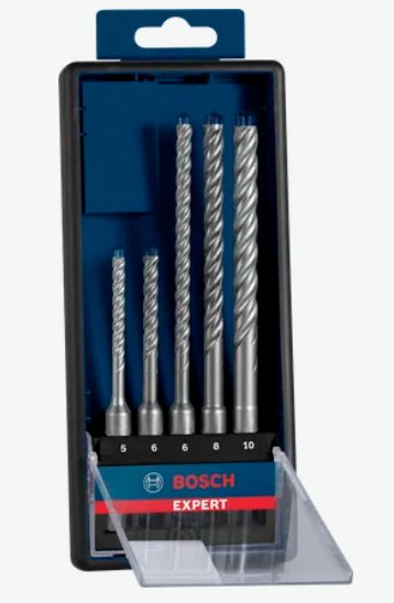 Bosch Set Of Drill Percutor Expert SDS-PLUS-7X, 5 Pieces 2608900197 — image 1