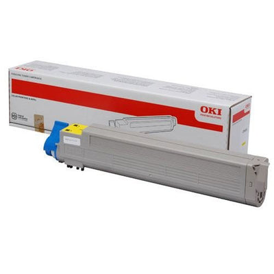 Oki Genuine Toner C9655 Yellow - 43837129 — image 1