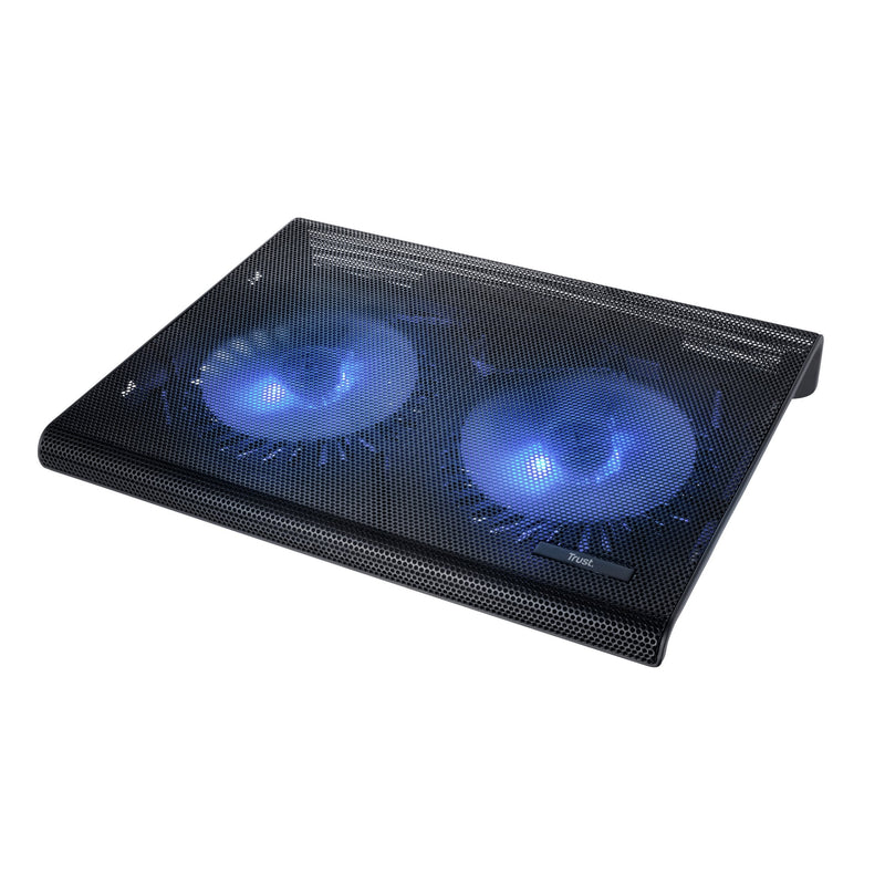 Trust Cooling Pad Laptops With 2 Fans And Leds Blue Up To 17.3