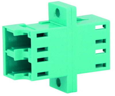 Telegärtner Adapter Fibre Optic J08071A0021 Optical Lc/Apc 1 Pieces Green — image 1