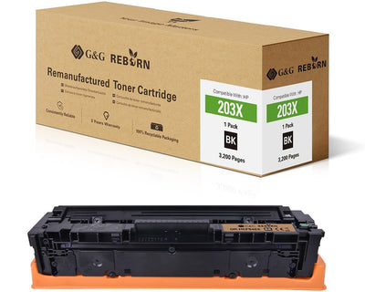 G&g Reborn-toner Compatible With HP 203X / CF540X — image 1