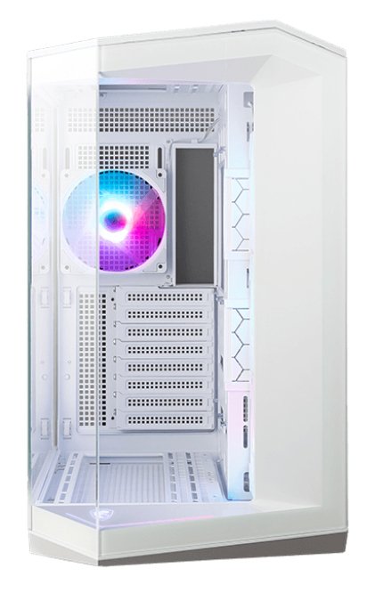 MSI PC Case Mag Cloth 100R Pz Miditower Case Product Features Transparent Panel ATX microATX Miniitx Colour Wh
