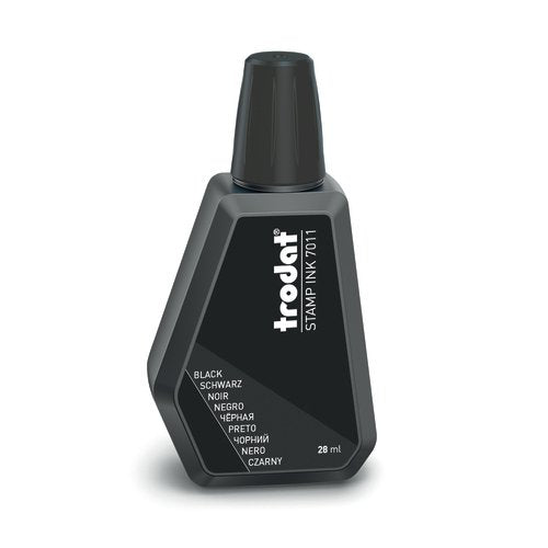 Trodat Ink Sellos Black 28ML 7011/Sb