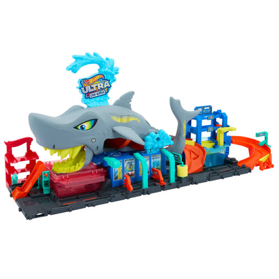 Hot Wheels Hot Wheels City Ultimate Shark Car Wash Edificio Juegos HTN82 — image 1