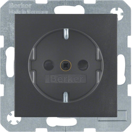 Berker 4723 16 06 Schuko Socket Power B1 Antracita