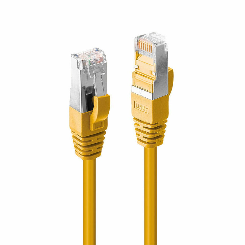 Lindy Network Cable CAT.6A S FTP Lszh, Yellow 2.0M