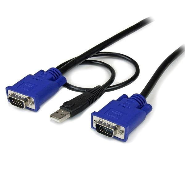 StarTech Cable KVM Ultra Slim 3M Todo 1 VGA USB HD15
