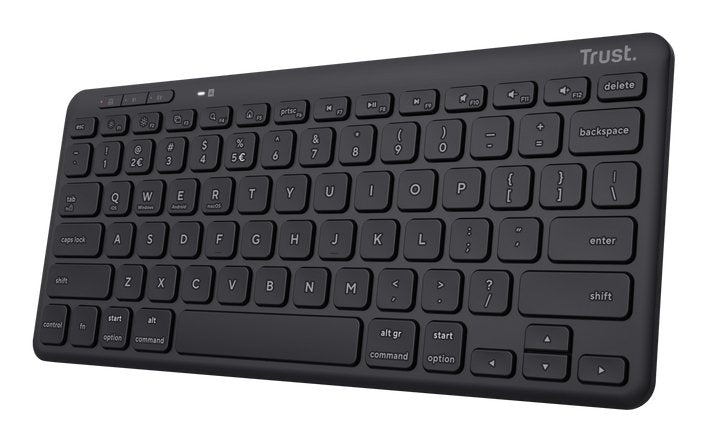 Trust Keyboard English Lyra RF Wireless + Bluetooth QWERTY Ee. Uu. Black