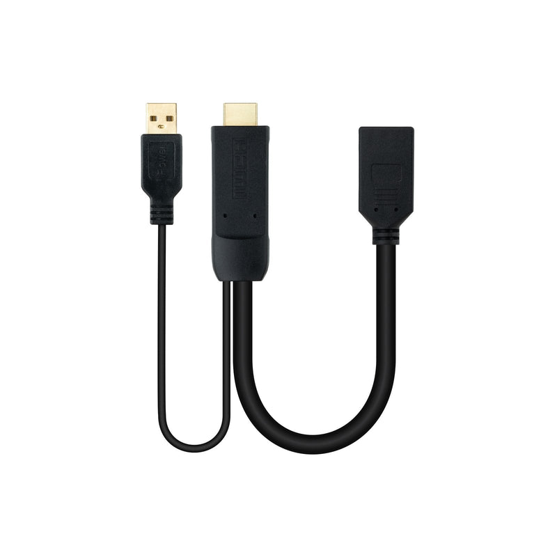 Converter HDMI a DisplayPort, HDMI/M-dp/H 20CM Neg