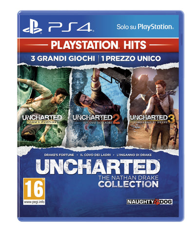 Sony Uncharted: The Nathan Drake Collection, Ps Hits, PS4 Playstation 4 — image 1