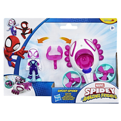 Figure + Vehiculo Ghost Spider Spidey And Su Superequipo Marvel — image 1