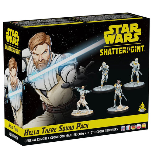 Set Of Desk Star Wars Shatterpoint Hello There General Obi WAN Kenobi Squad Pack — image 1