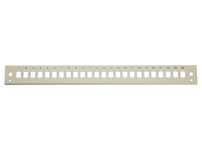 Equip 19 Patchpanel 24XLC-DUPLEX, Sc-simplex 1U Steel Gr — image 1