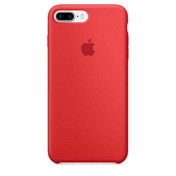 Apple (product) Redcarcasa Rear Telfono Mvilsiliconarojopara Iphone 7 Plus