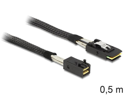 Delock 83388 Cable Serial Attached Scsi (sas) 0,5M — image 1