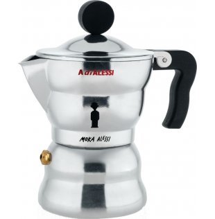 Alessi Coffee Machine AAM33/1 Moka Black