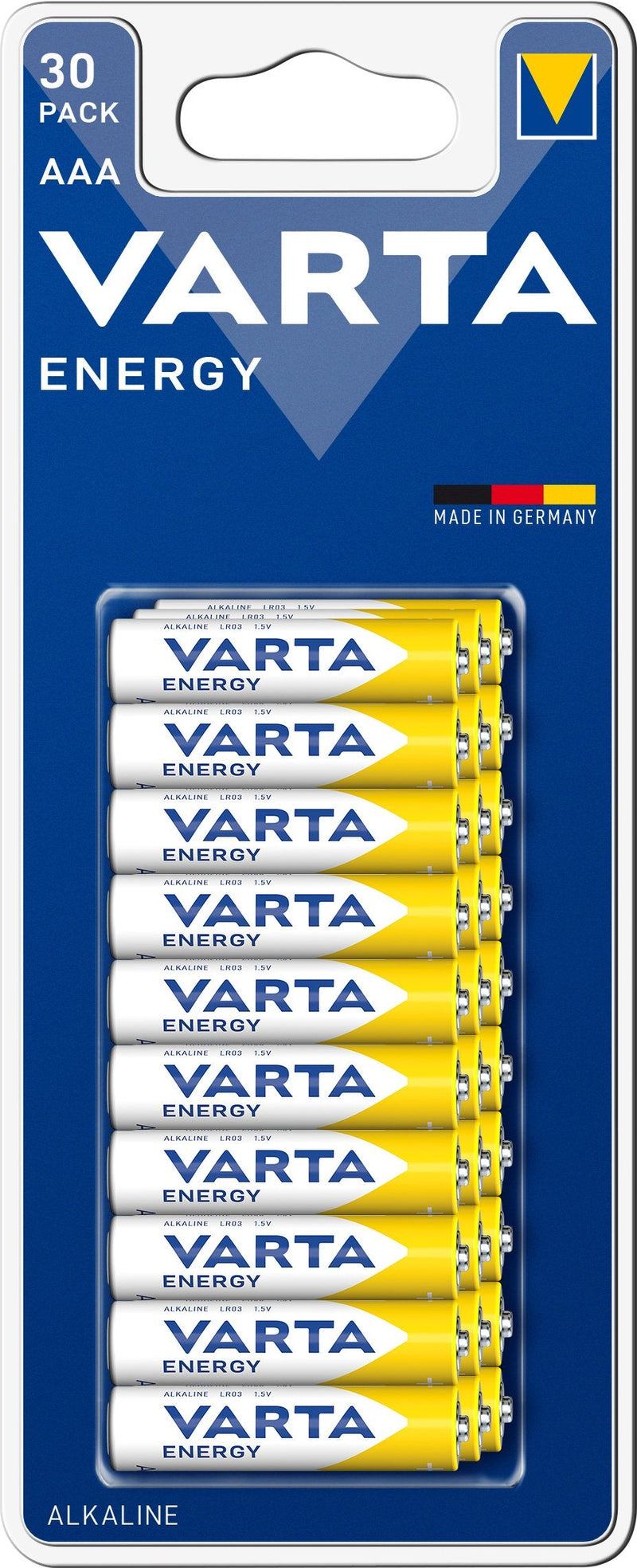 Varta Paquete Family 30 Batteries Alcalinas Aaa Energy (LR03) 1.5V