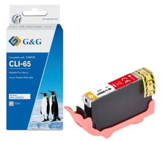G&g Ink Compatible Canon CLI-65GY (12,7ML) Grey