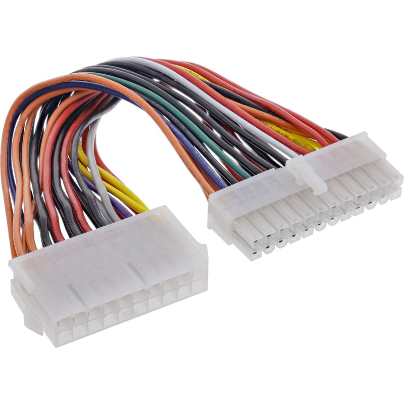 Inline Adapter Power Motherboard 20 Pines Female a 24 Pines Eps Male 0,16M
