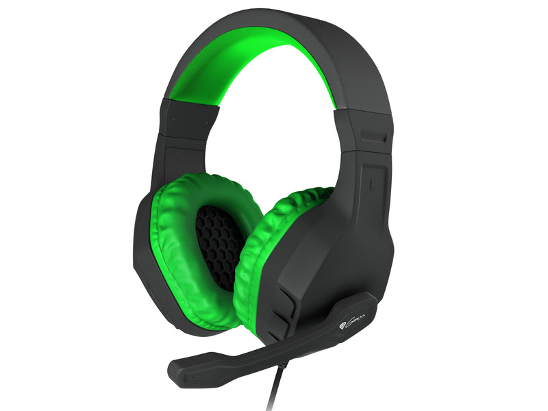 Genesis Headphones With Microphone Argon 200 Gaming Verdes Mini Jack 3.5MM X2