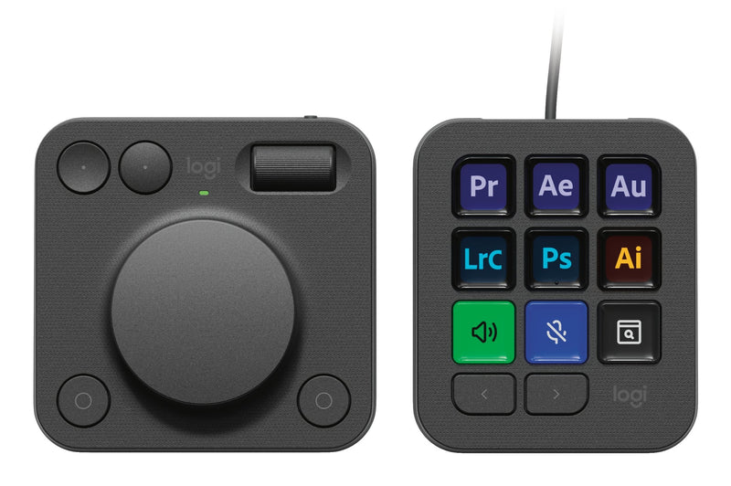Logitech Mx Creative Console Keyboard Bluetooth/USB