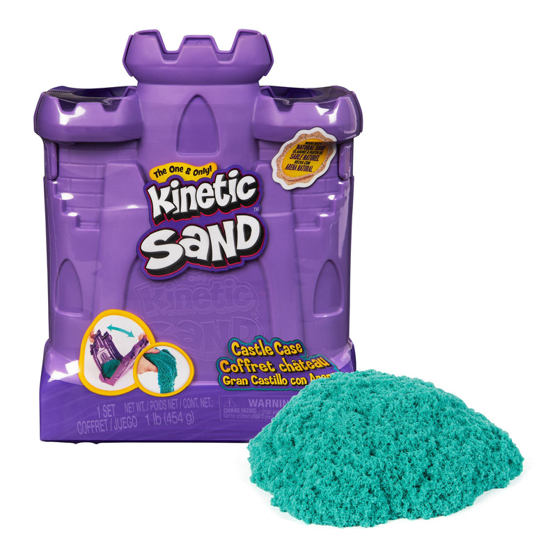Spin Master Kinetic Sand - Case Castillos, Arena Set 453 Gramos Arena 6068384