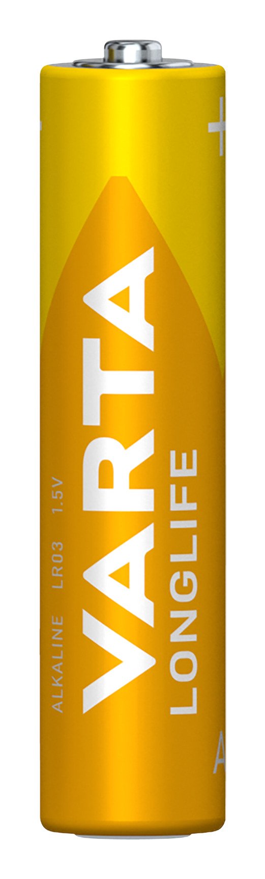 Varta Battery Alkaline, Micro, Aaa, LR03, 1.5V 10 Batteries