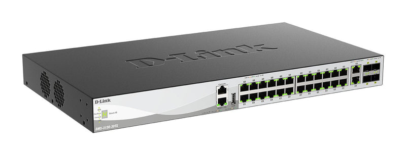 Switch Gestionable D-link DMS-3130-30TS 24X100/1000/2.5GBASE-T / 2X100/1000/2.5G/5G/10GBASE-T / 4 Ports 10G/25