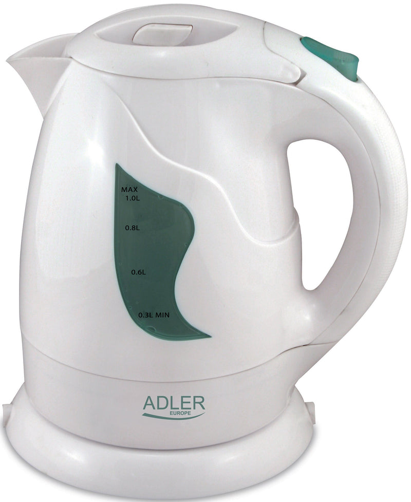 Adler Kettle Water Ad 08W 1 L White 850W