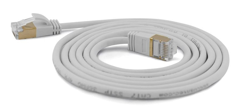 Wantec Network Cable Smp CAT.7 Me. CAT.6A D4MM 1,00M Grey